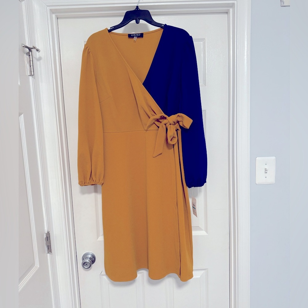 Kasper Women’s Colorblocked dress